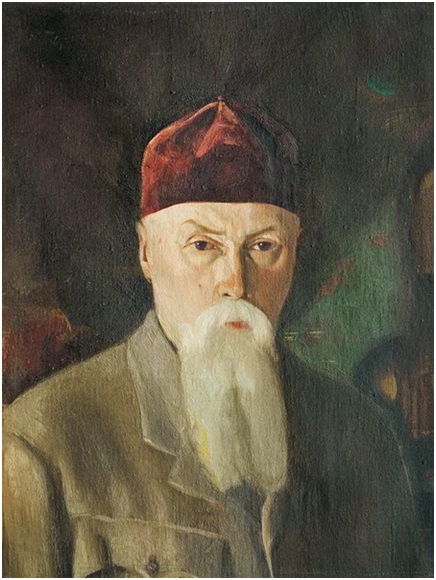 С. Н. Рерих. Портрет Н. К. Рериха. 1930–1940-е
