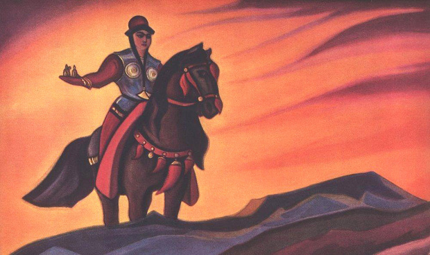 Н.К. Рерих. Настасья Микулична. 1943